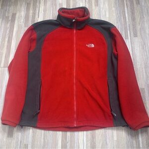 The North Face Men's Performance Jacket in Red and Black